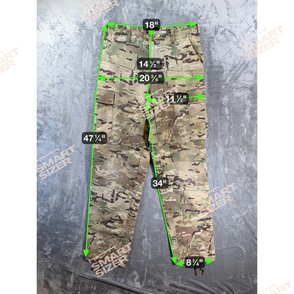 TRU SPEC Military Camo Cargo Pants Men's Size Medium Long Brown Camouflage Pants - Picture 6 of 7